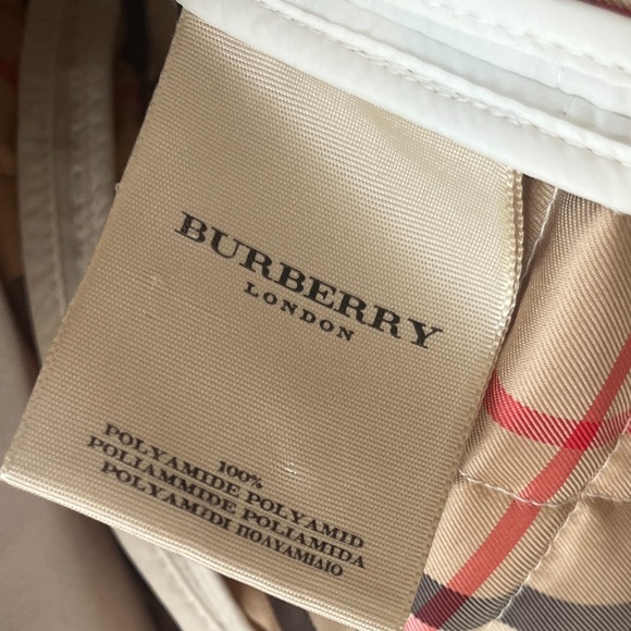 Burberry Womens White Jacket Size 6 - Picture 4 of 7